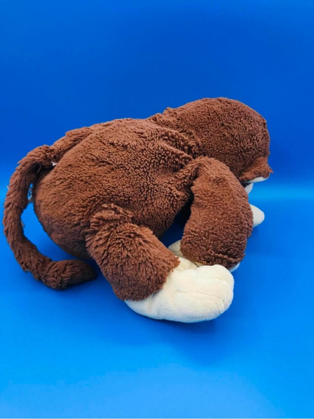 Authentic Ganz Webkinz Junior Monkey - 12" Brown & Beige Rare Plush - Picture 7 of 11